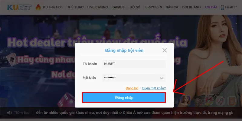 Khắc phục lỗi đăng nhập KUBET nhanh chóng, dễ dàng.